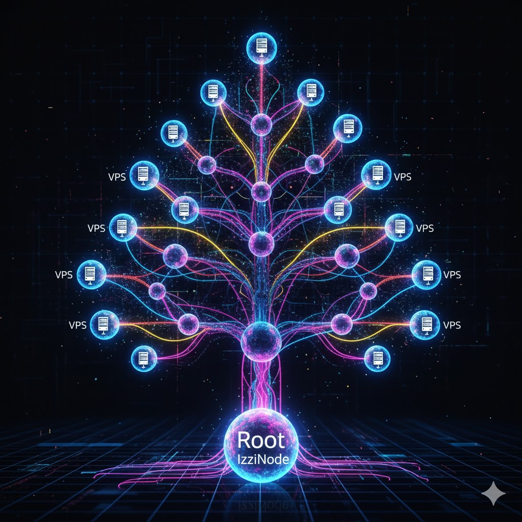 IzziNode Network as a Neural Tree
